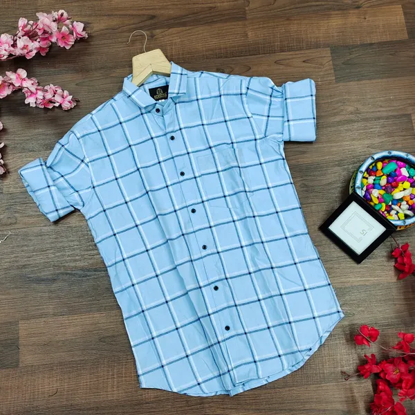 Indigo_cotton_fabric_checks_design_full_sleeve_shirt